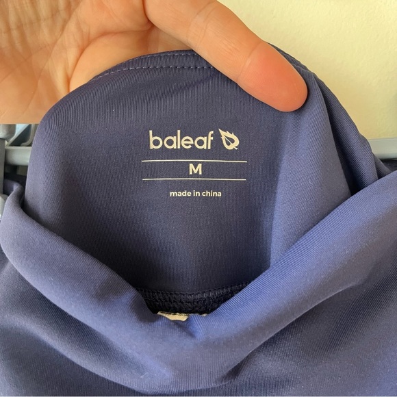 Baleaf Women’s Lined Leggings Size M High Waist Stretch Athletic Yoga Pants - Picture 3 of 10